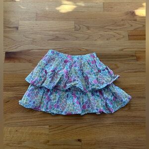 Floral Tiered Skirt